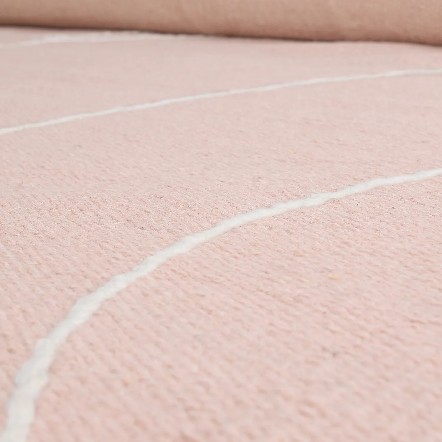 Tapis de laine - Viseu (rose poudré)