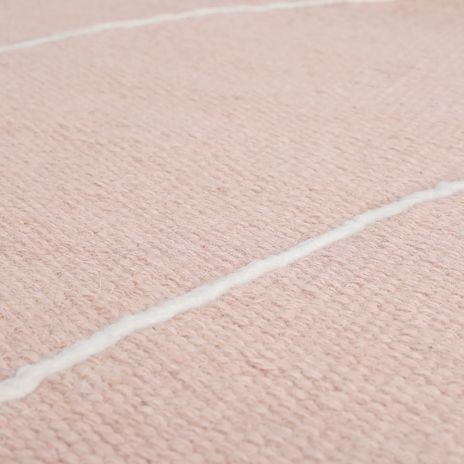 Tapis de laine - Viseu (rose poudré)