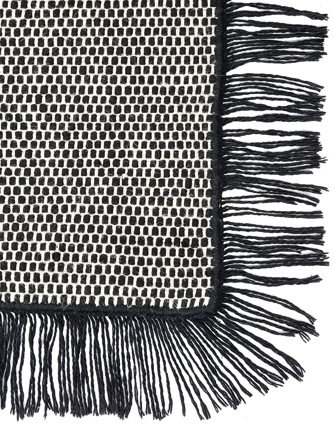 Tapis en laine - Pike (noir)
