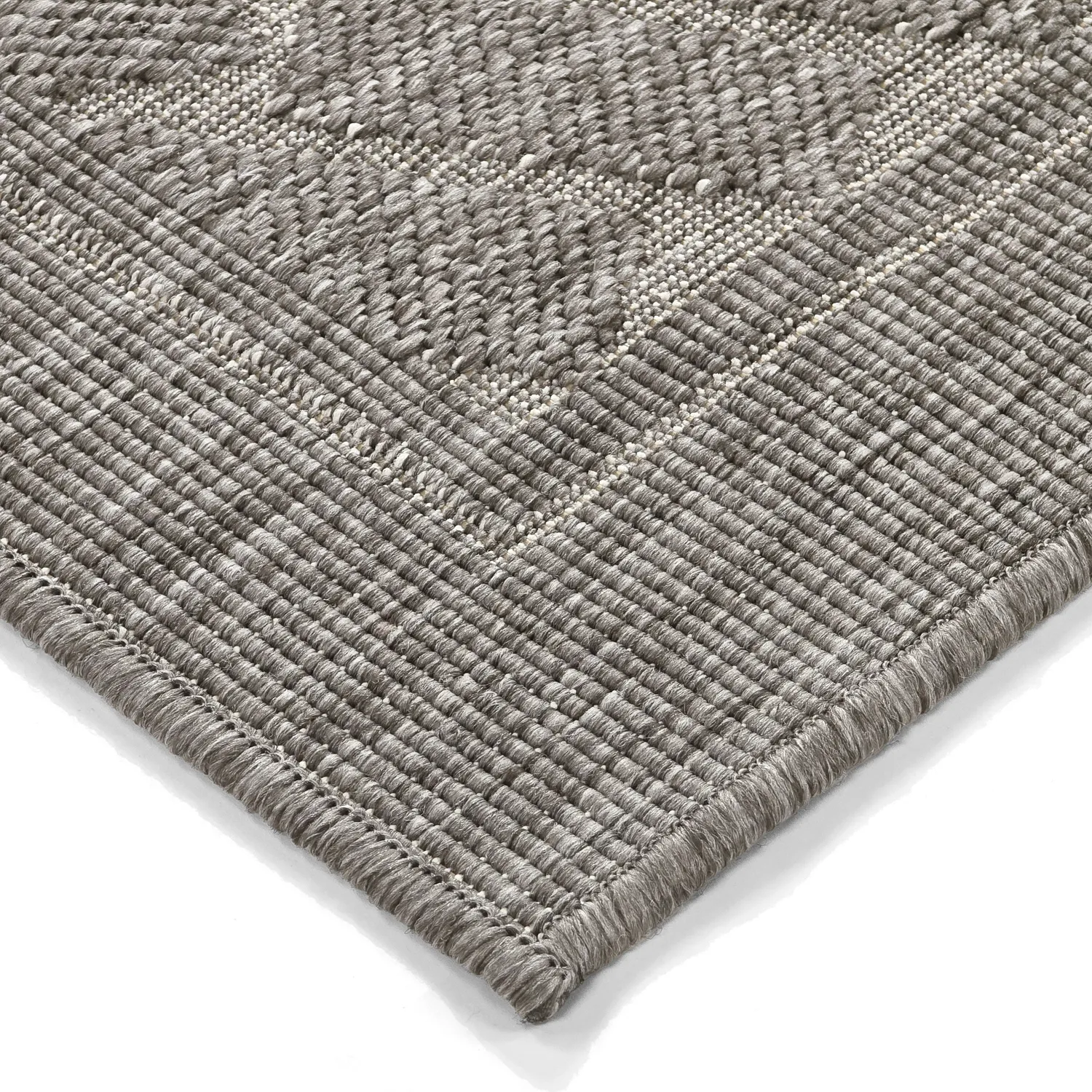 Tapis d’intérieur et d’extérieur - Aria (gris)