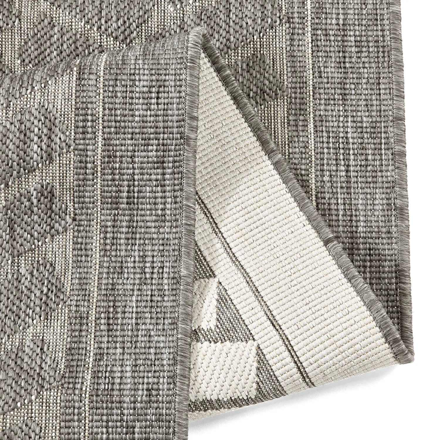 Tapis d’intérieur et d’extérieur - Aria (gris)