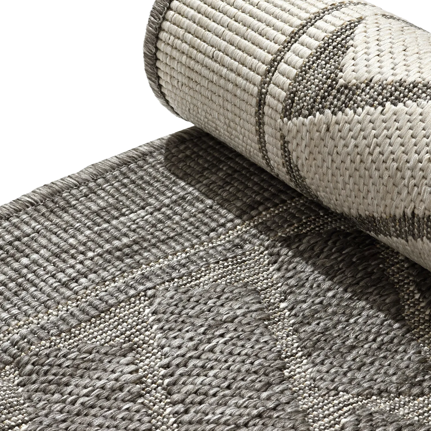 Tapis d’intérieur et d’extérieur - Aria (gris)