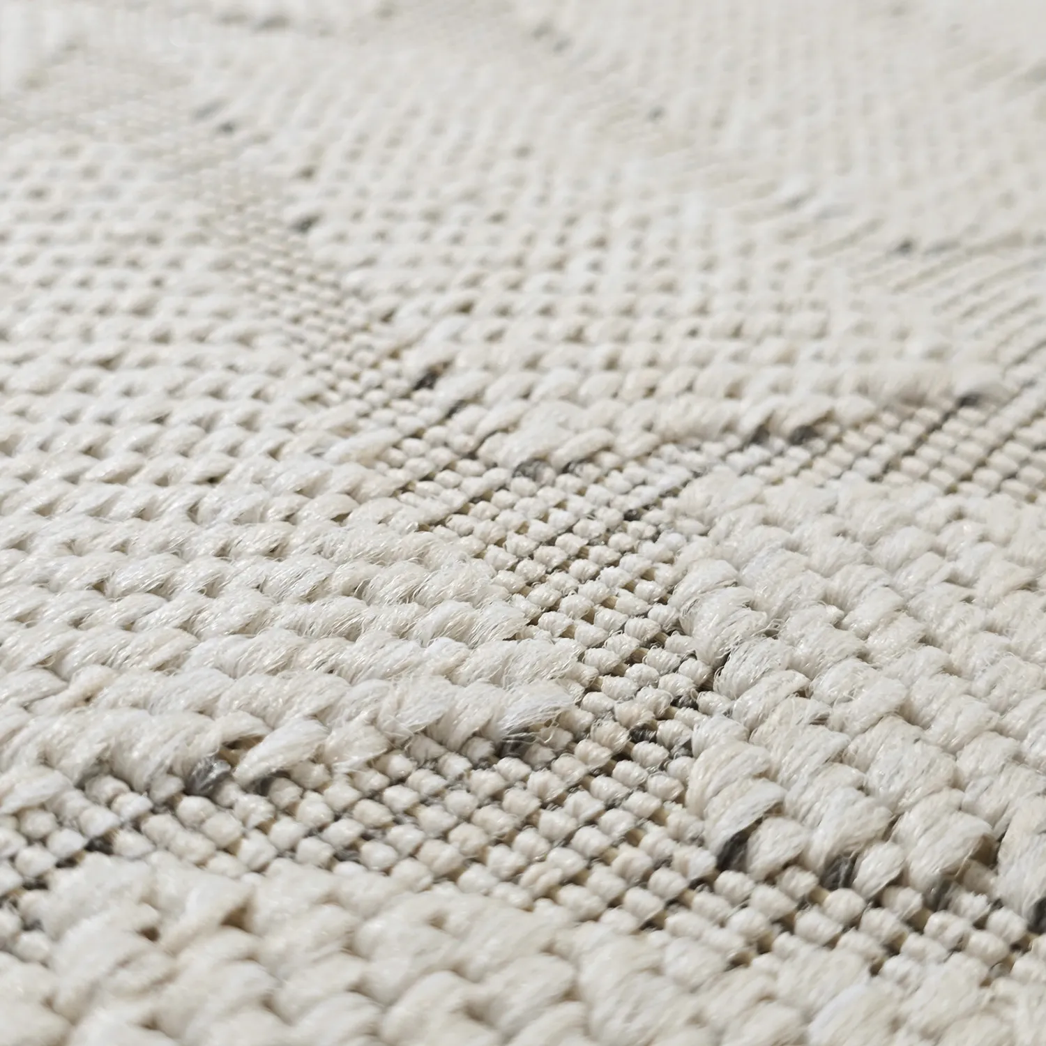 Tapis d’intérieur et d’extérieur - Aria (blanc cassé)