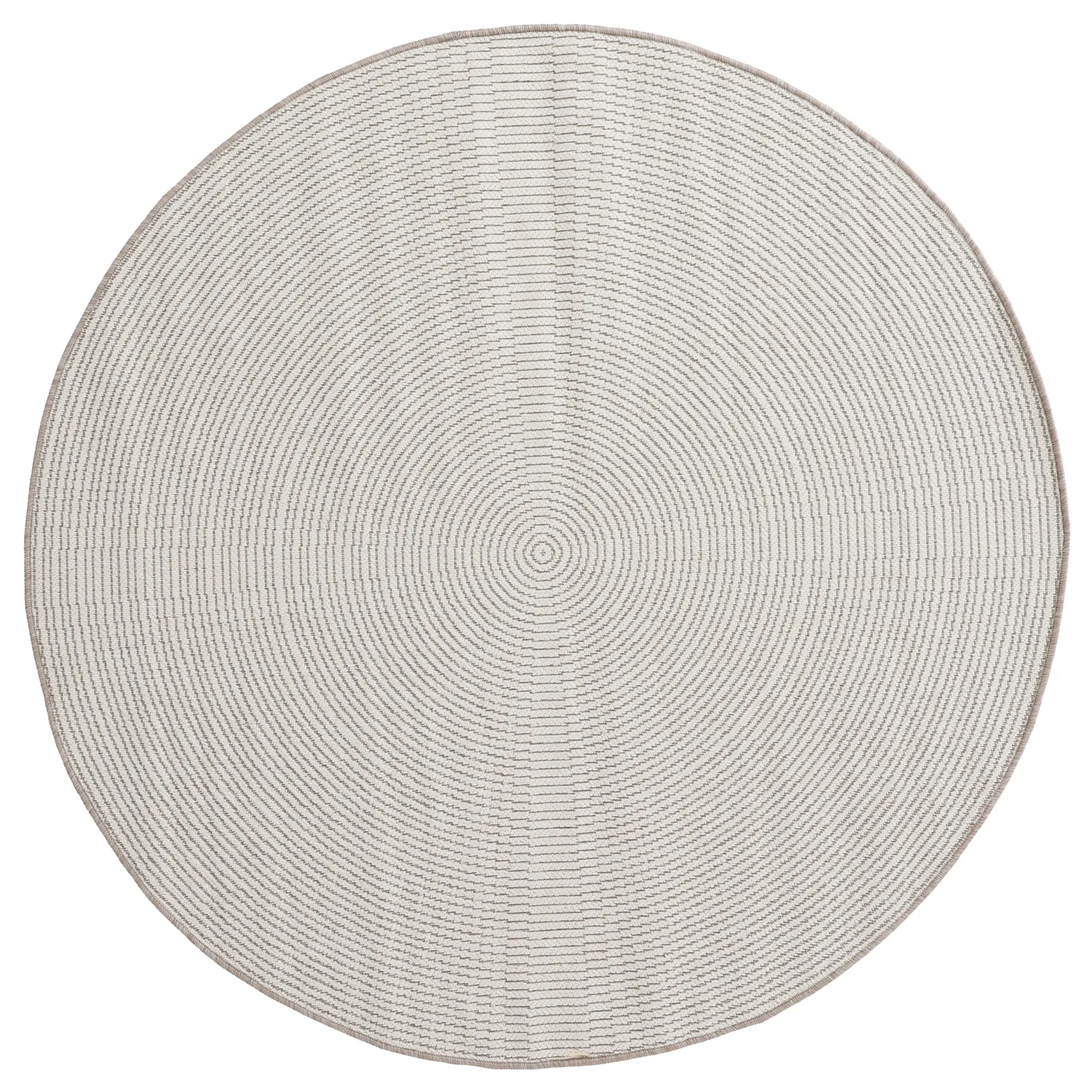 Tapis rond - Intérieur/Extérieur Arlo (beige)