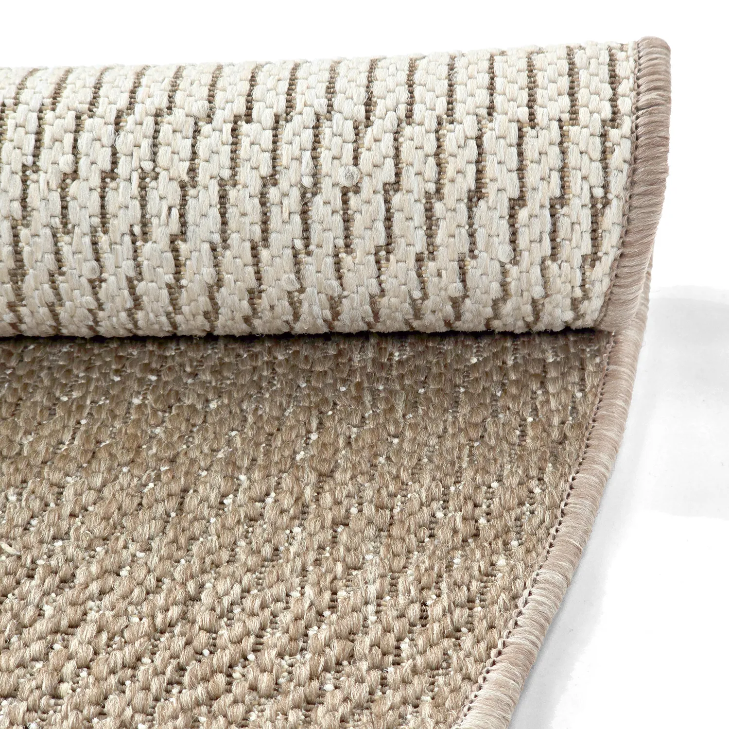 Tapis rond - Intérieur/Extérieur Arlo (beige)