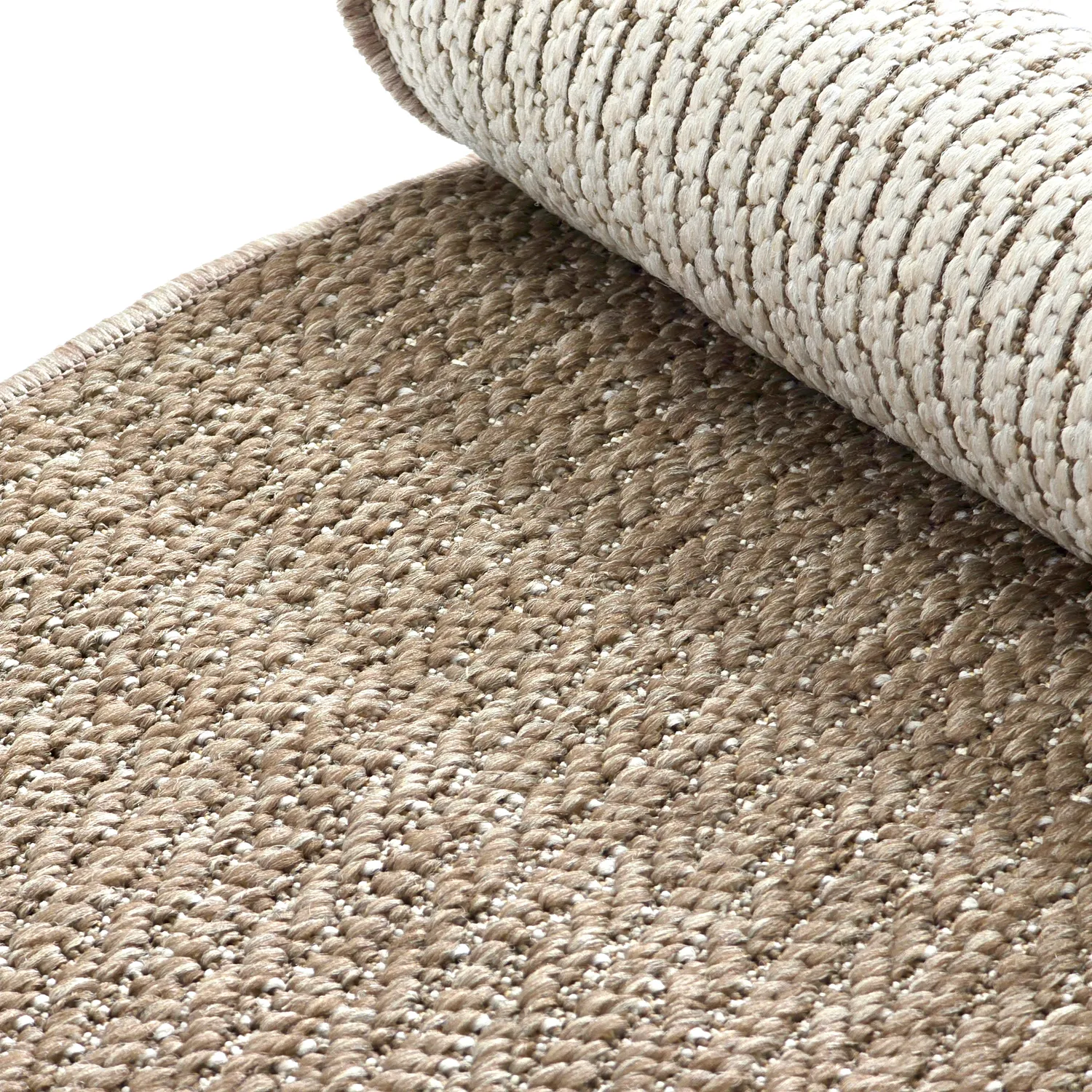 Tapis rond - Intérieur/Extérieur Arlo (beige)