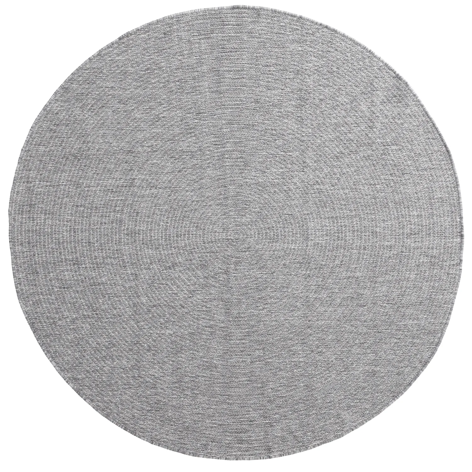 Tapis rond - Intérieur/Extérieur Arlo (gris)
