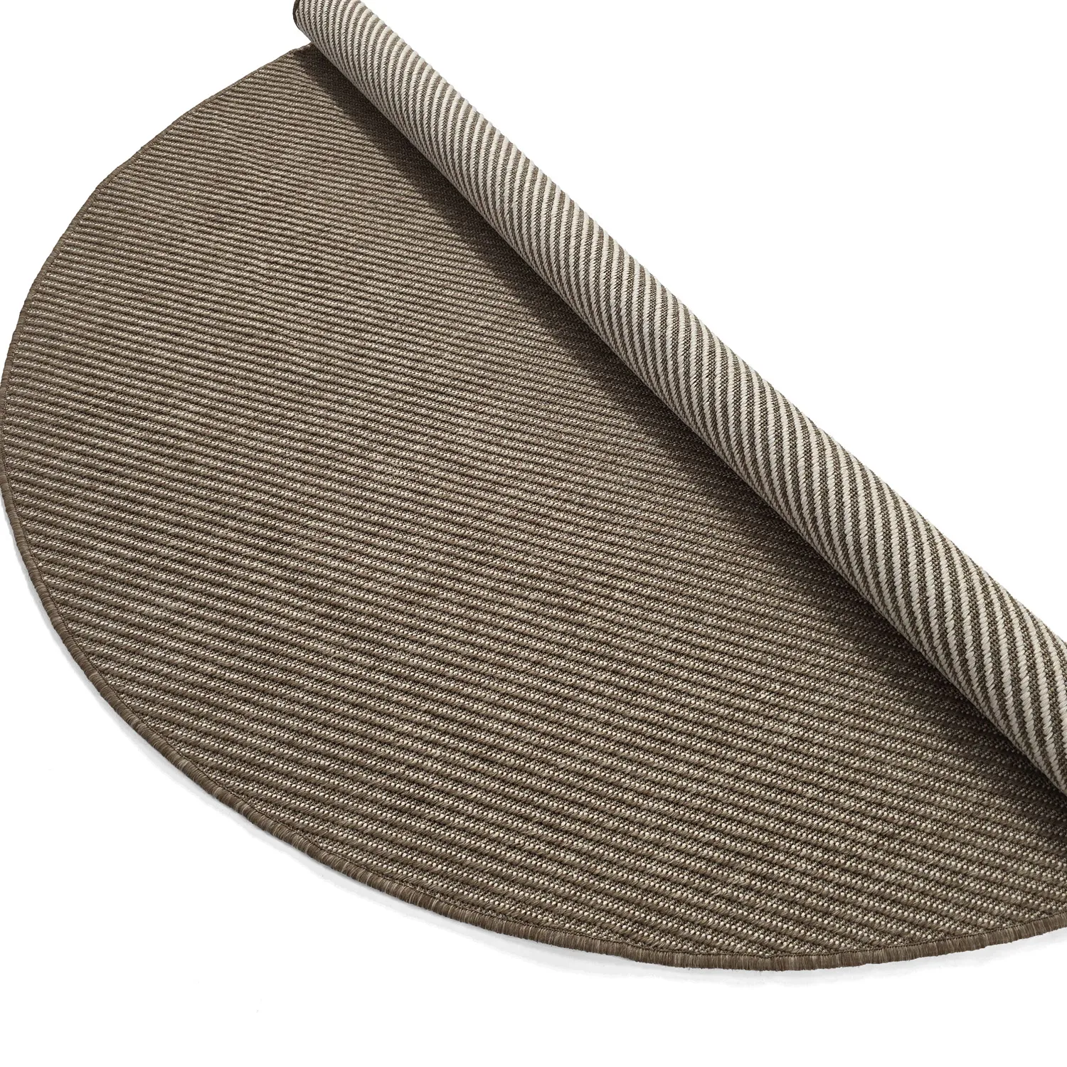 Tapis rond - Intérieur/Extérieur Bennett (beige)