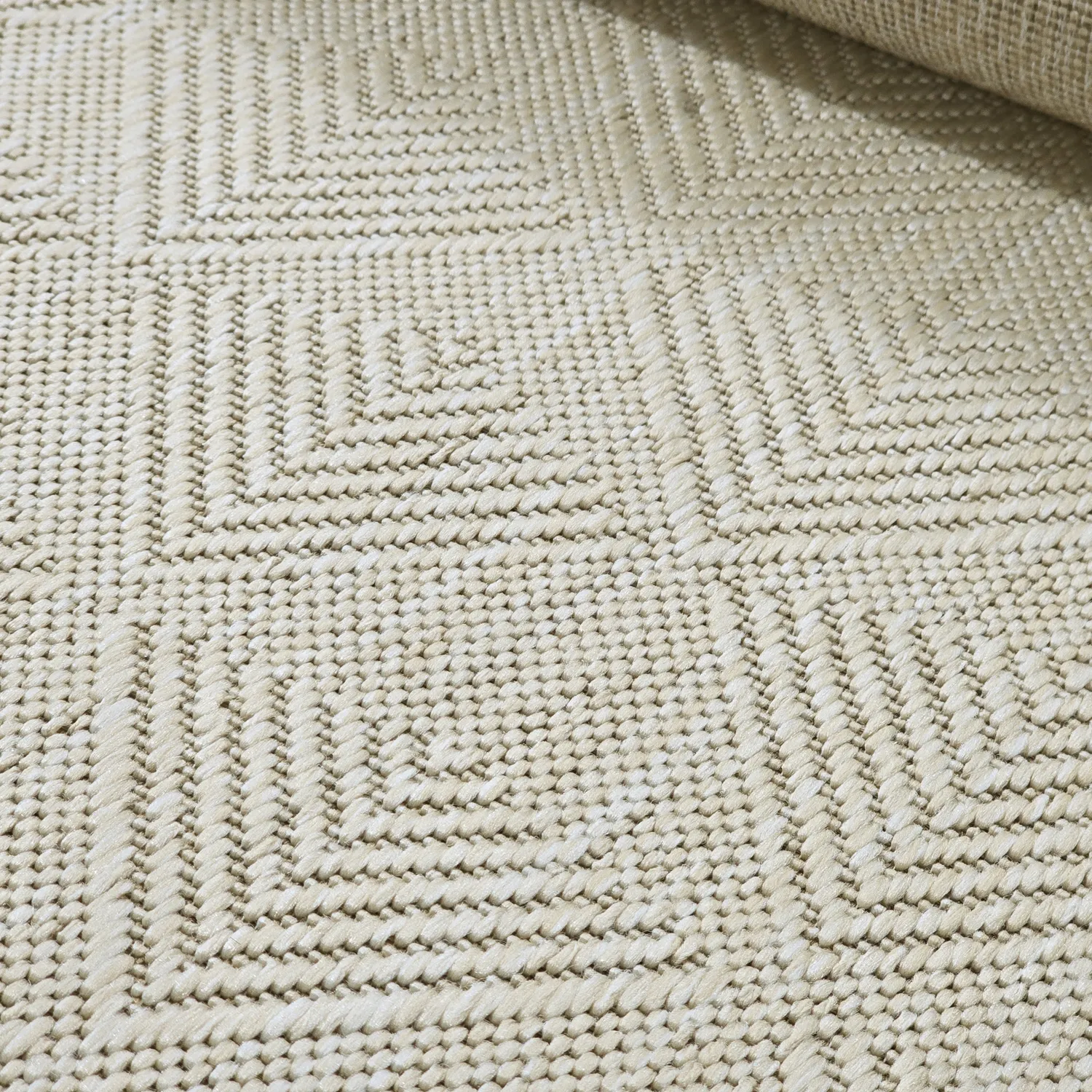 Tapis d’intérieur et d’extérieur - Caldwell (beige)