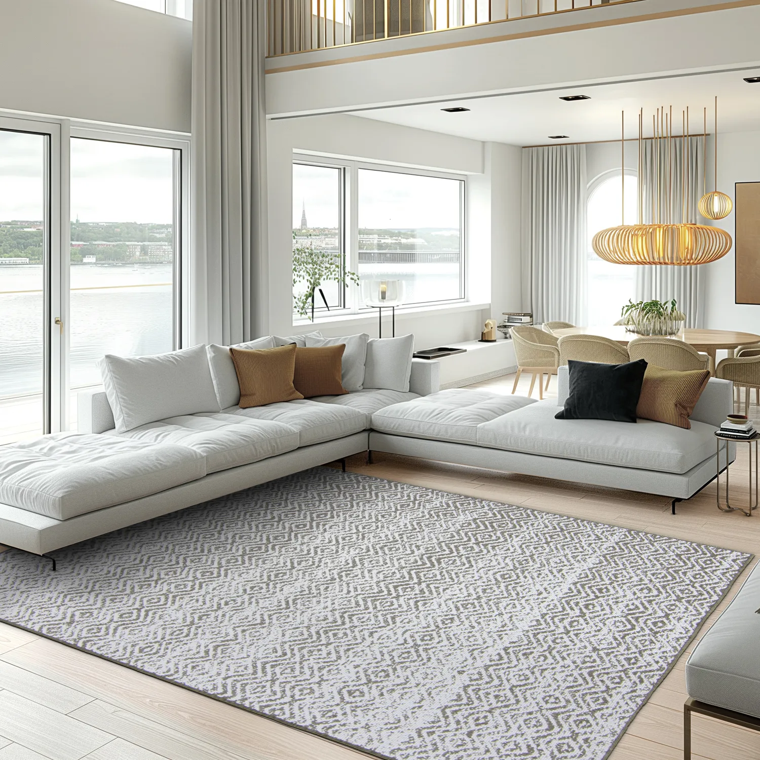 Tapis Intérieurs/Extérieurs - Harstad (marron)