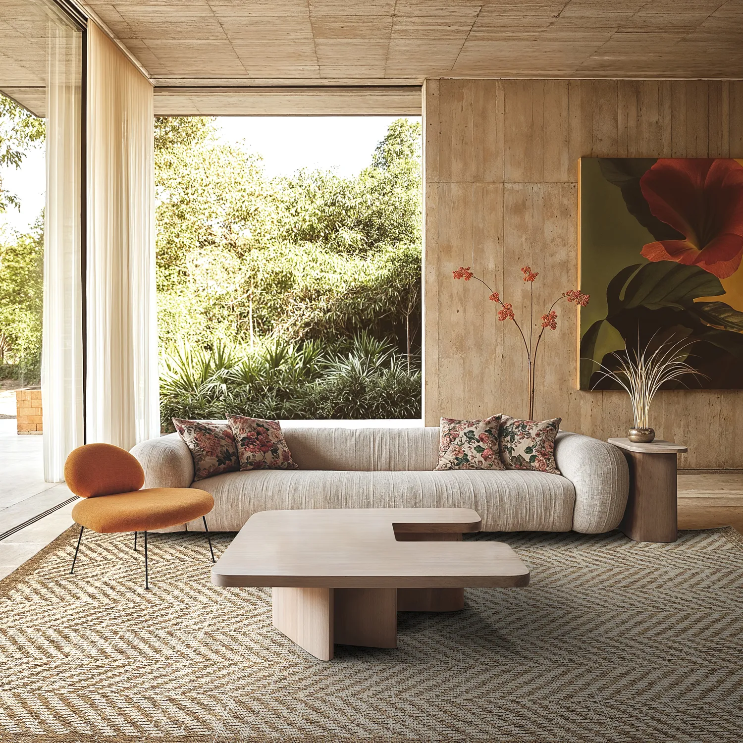 Tapis Intérieurs/Extérieurs - Donora (marron)