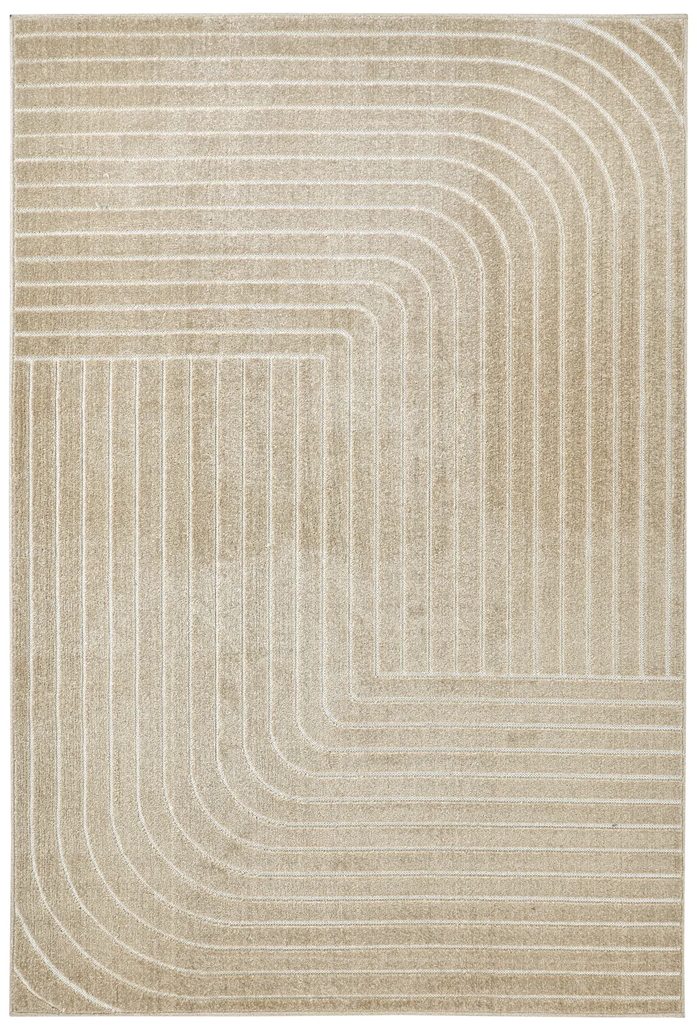 Shaggy intérieur/extérieur - Hazleton (beige)