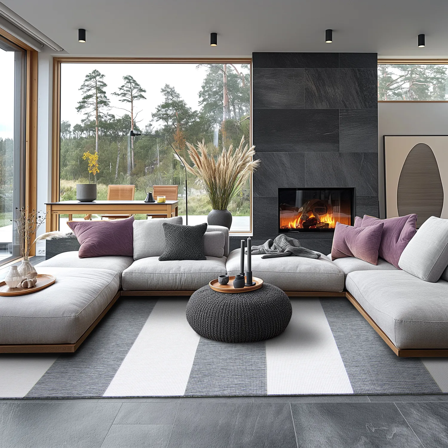 Tapis Intérieurs/Extérieurs - Santana (gris)