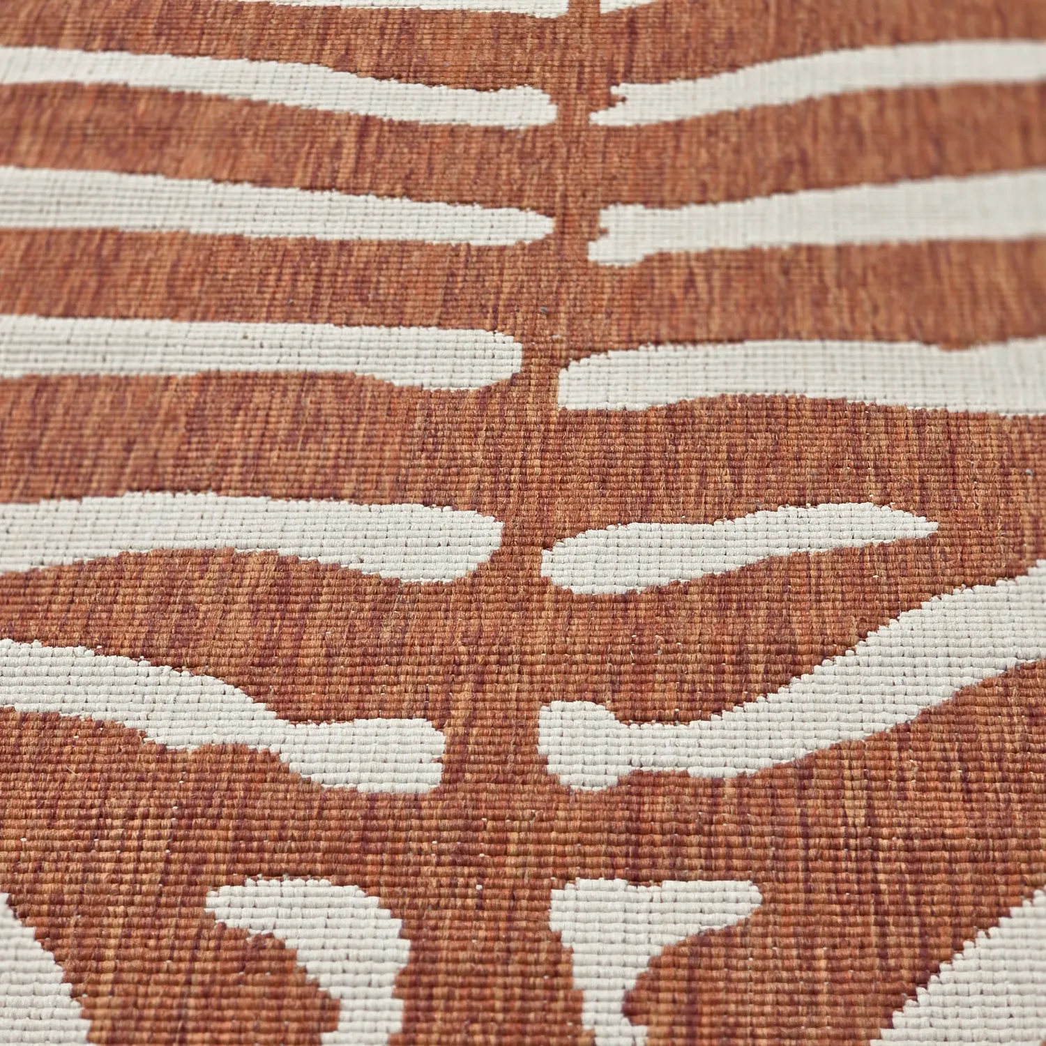Tapis rond - Intérieur/Extérieur Winona (orange)