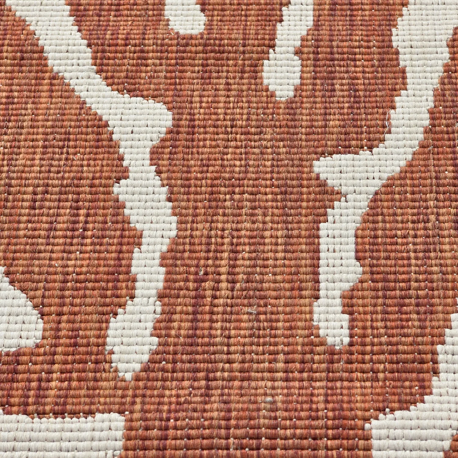 Tapis rond - Intérieur/Extérieur Winona (orange)