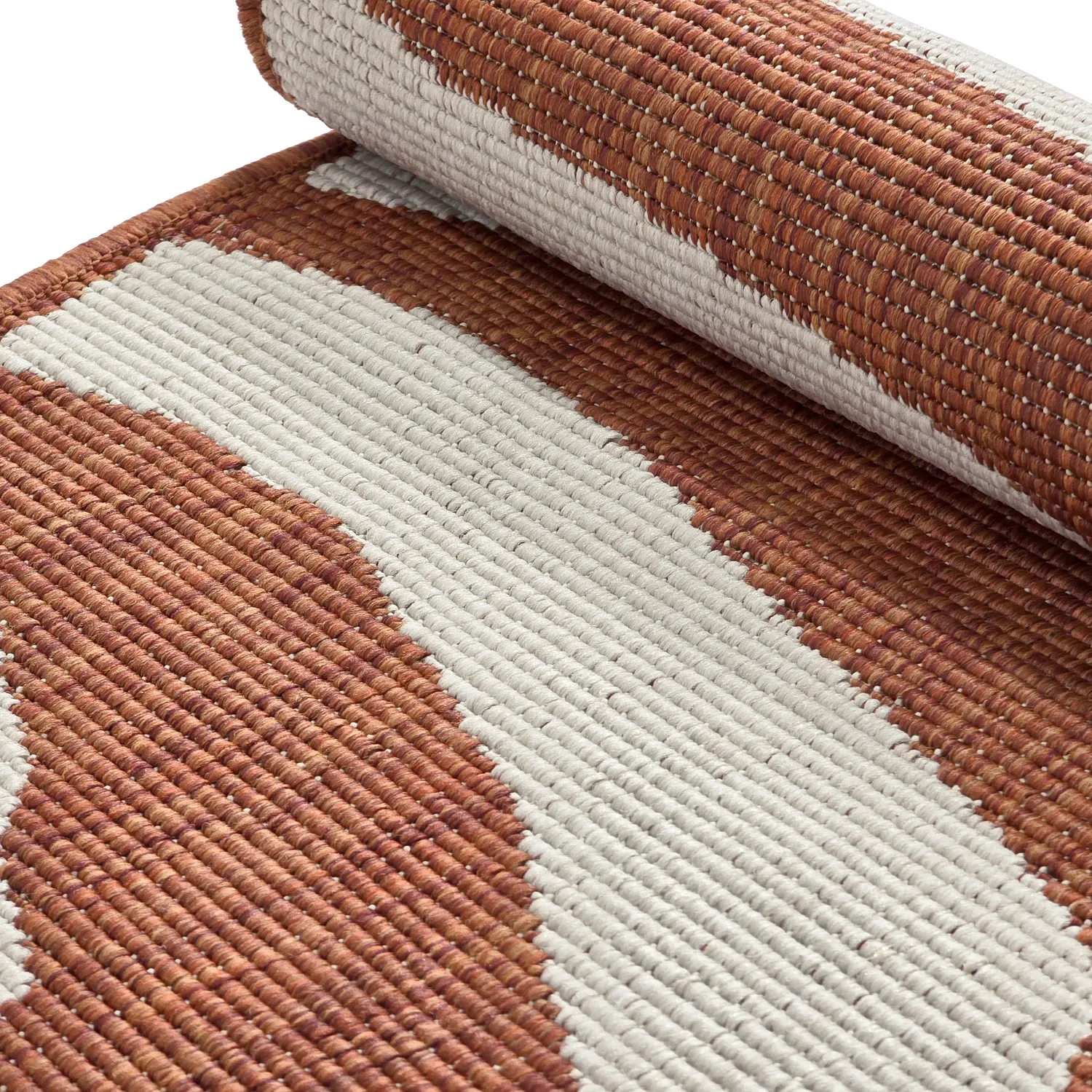 Tapis rond - Intérieur/Extérieur Winona (orange)