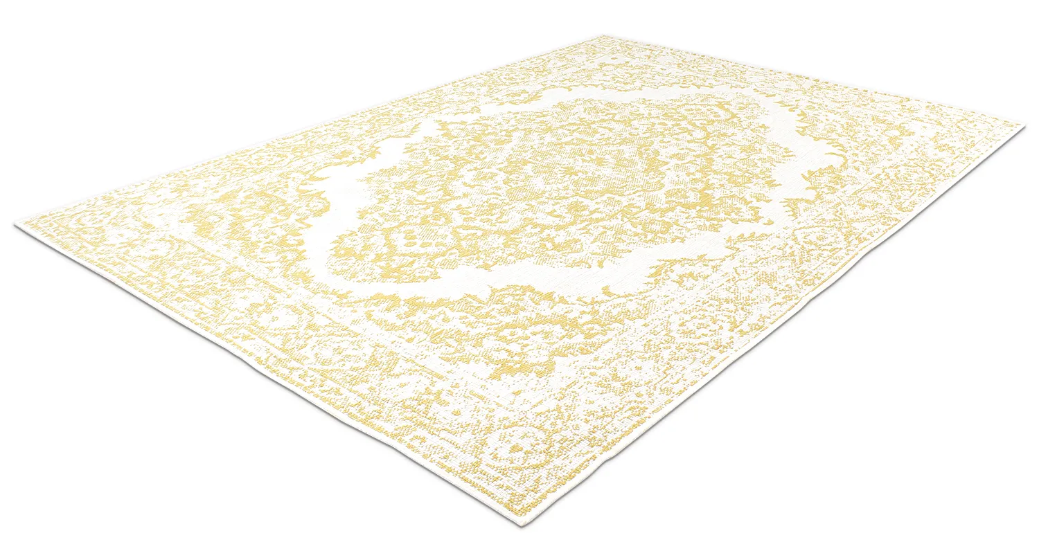 Tapis d’intérieur et d’extérieur - Boyd (jaune)