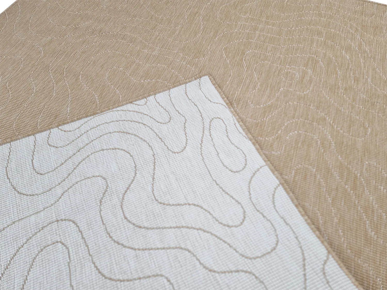 Tapis d’intérieur et d’extérieur - Thurman (beige)
