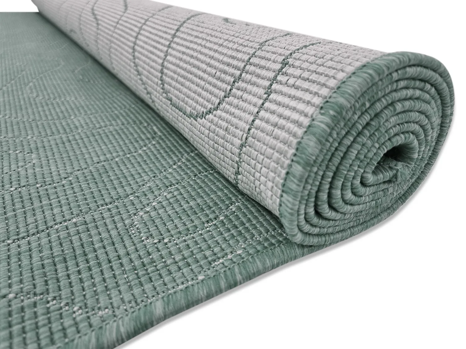 Tapis d’intérieur et d’extérieur - Thurman (vert)