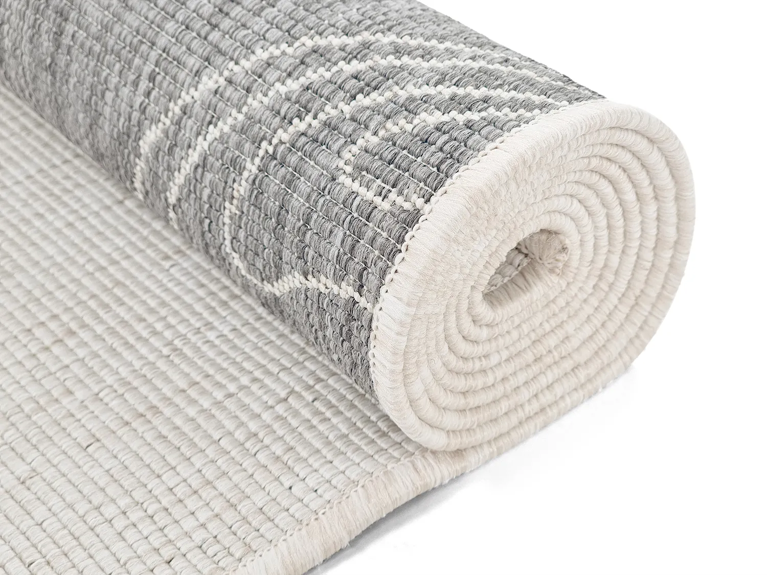 Tapis d’intérieur et d’extérieur - Zelmare (blanc cassé)