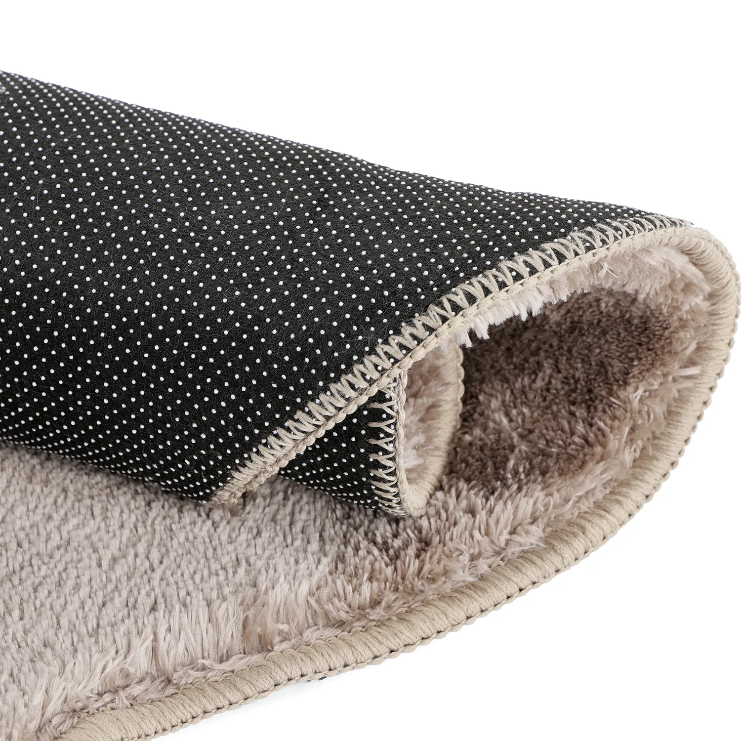 Tapis de Couloir Ondulé - Aranga Super Soft Fur (marron)