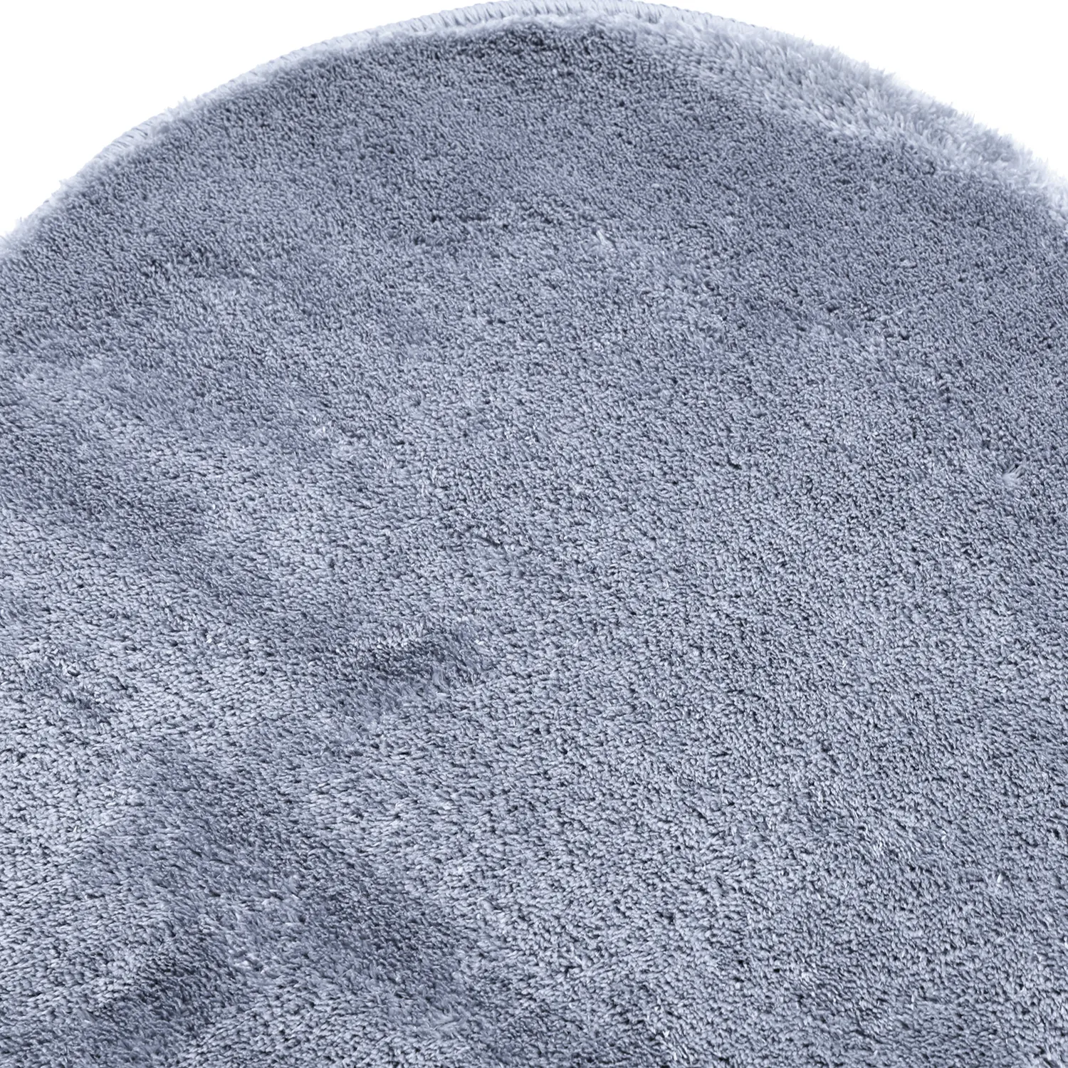 Tapis de Couloir Ondulé - Aranga Super Soft Fur (bleu acier)