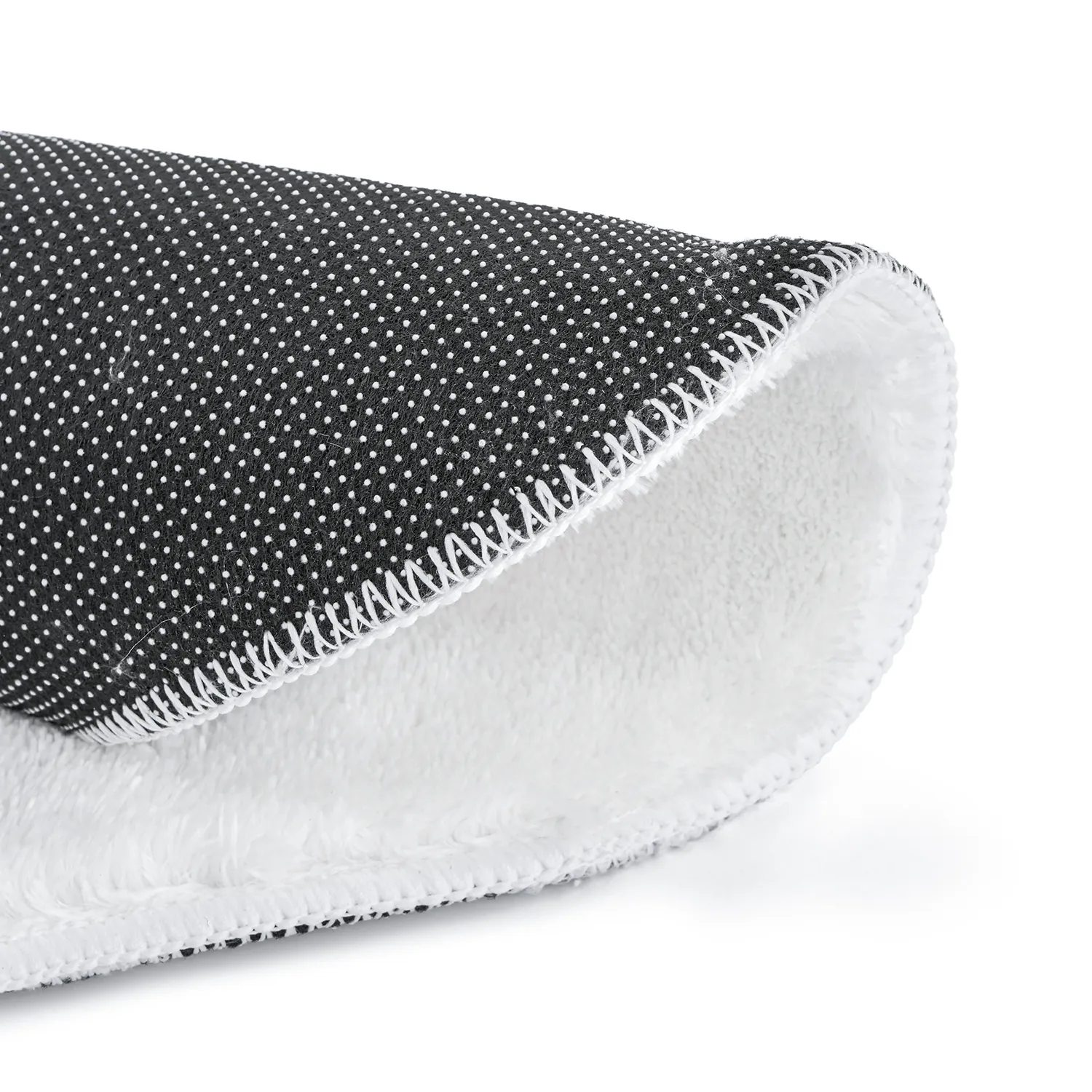 Tapis de Couloir Ondulé - Aranga Super Soft Fur (blanc)