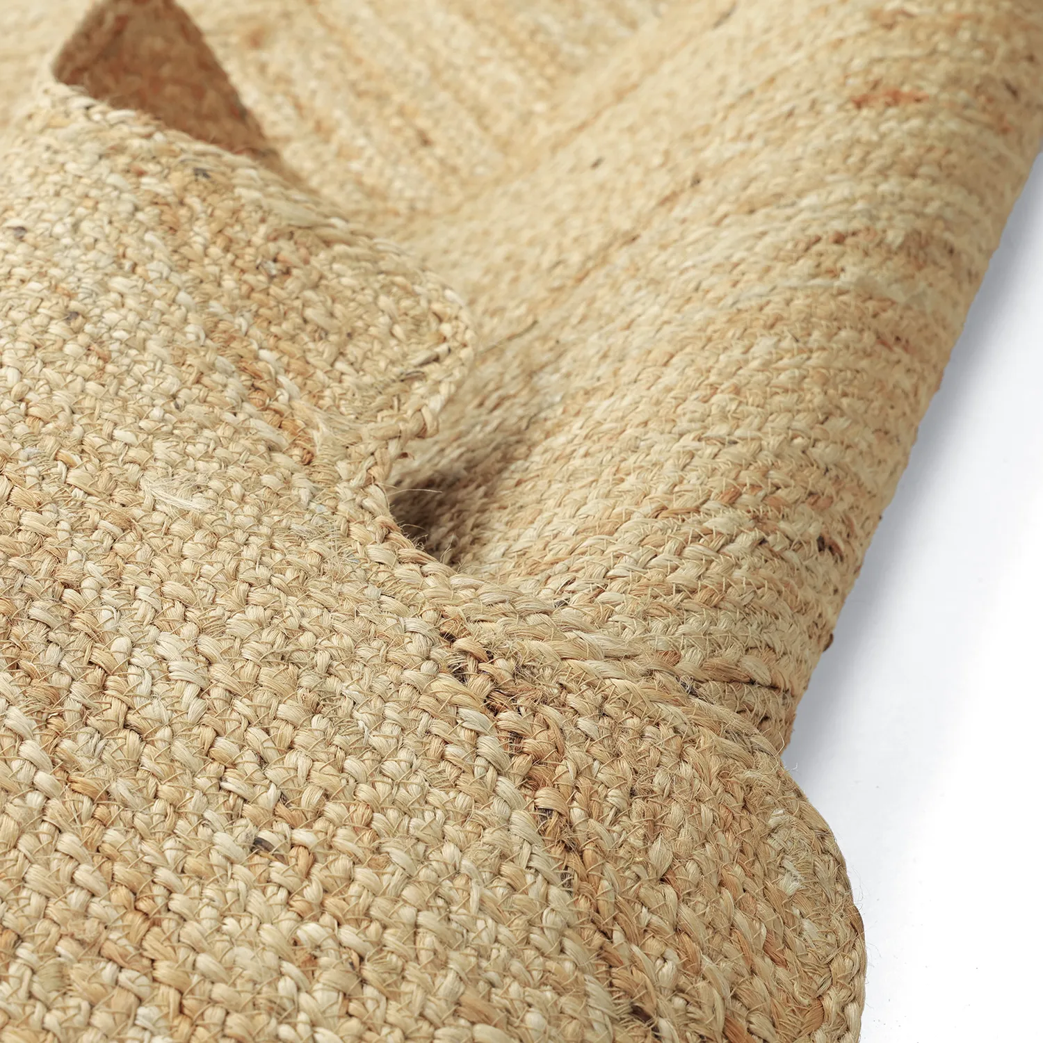 Tapis en jute ondulé - San Francisco (jute)