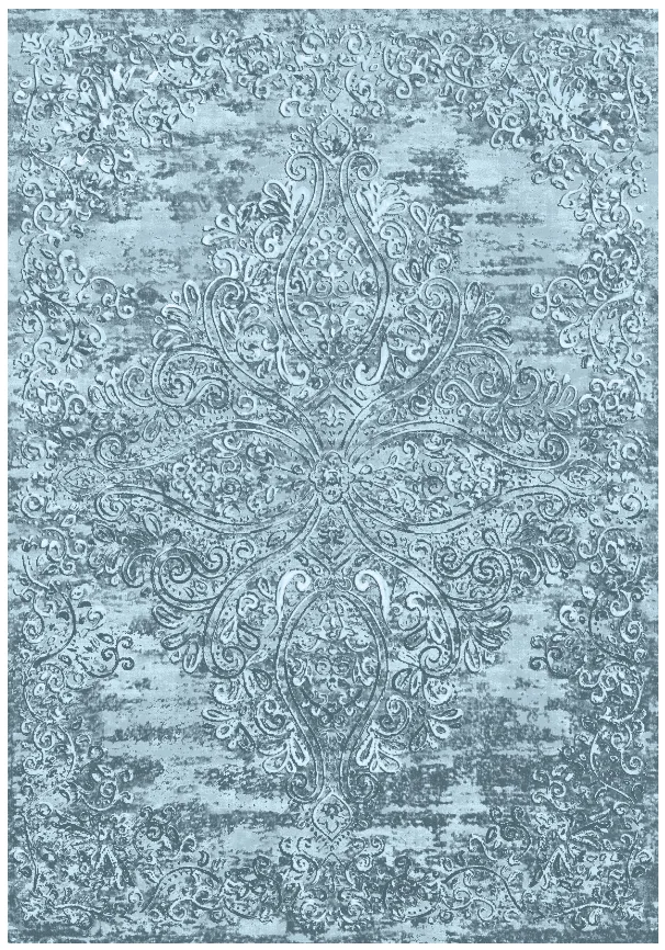 Tapis Wilton - Valenza (bleu)