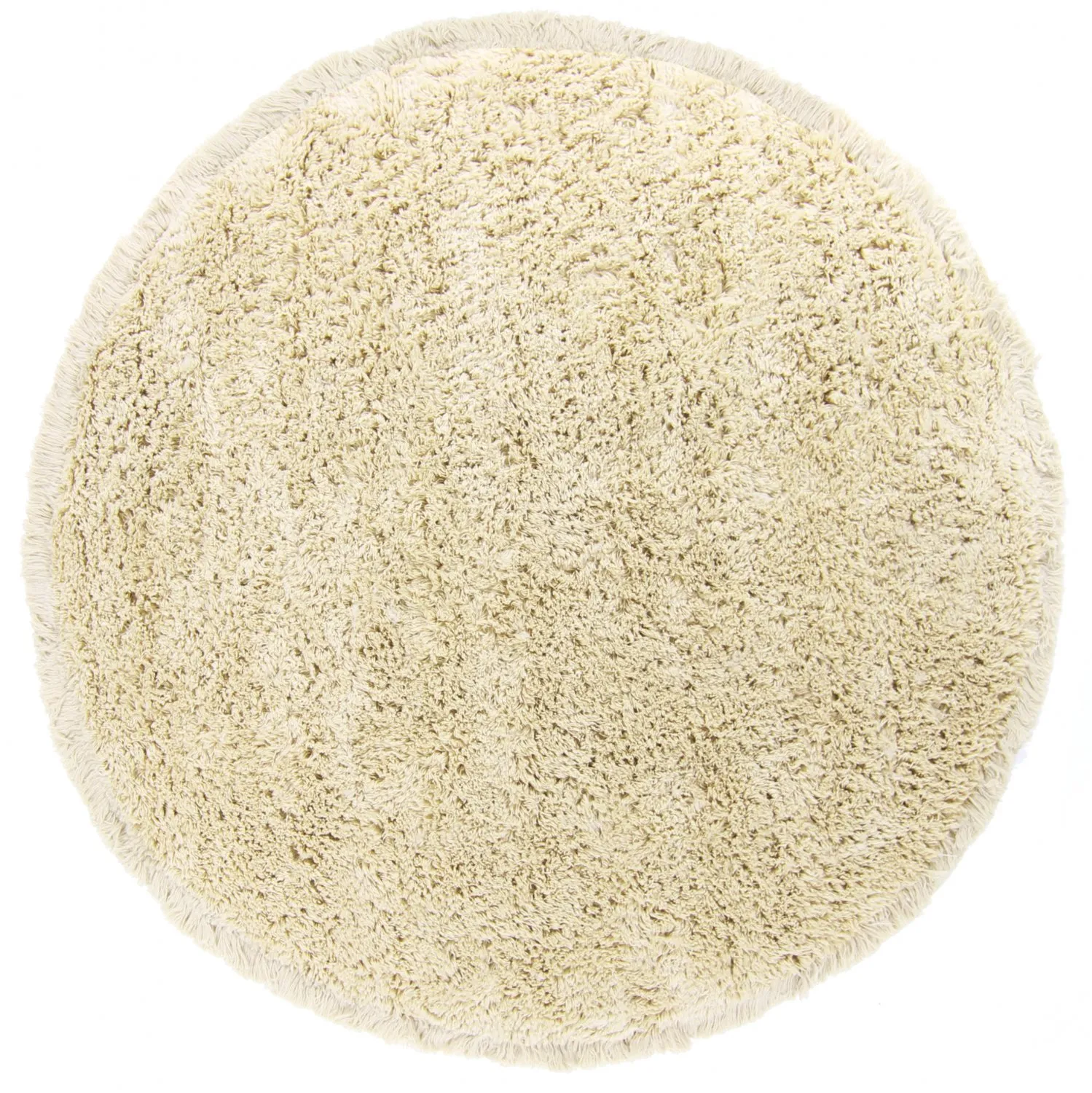 Tapis rond - Vera (blanc cassé)