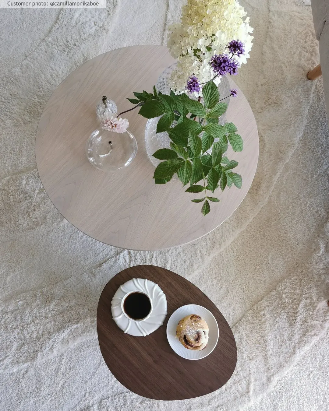 Tapis moelleux - Vienne (blanc cassé)