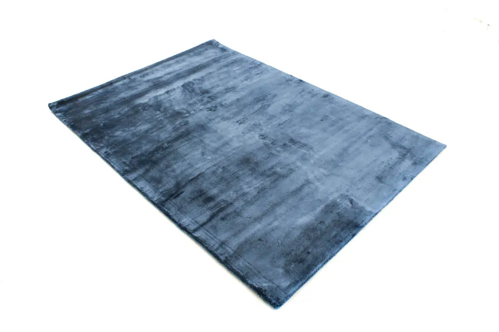 Tapis en viscose - Jodhpur Special Luxury Edition (bleu)
