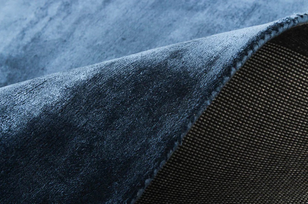 Tapis en viscose - Jodhpur Special Luxury Edition (bleu)