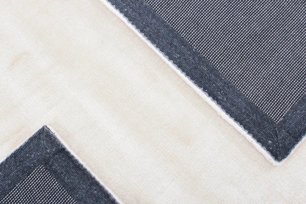 Tapis en viscose - Jodhpur Special Luxury Edition (blanc cassé)
