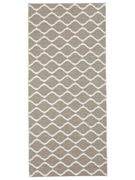 Tapis en plastique - Horredsmattan Wave (beige)