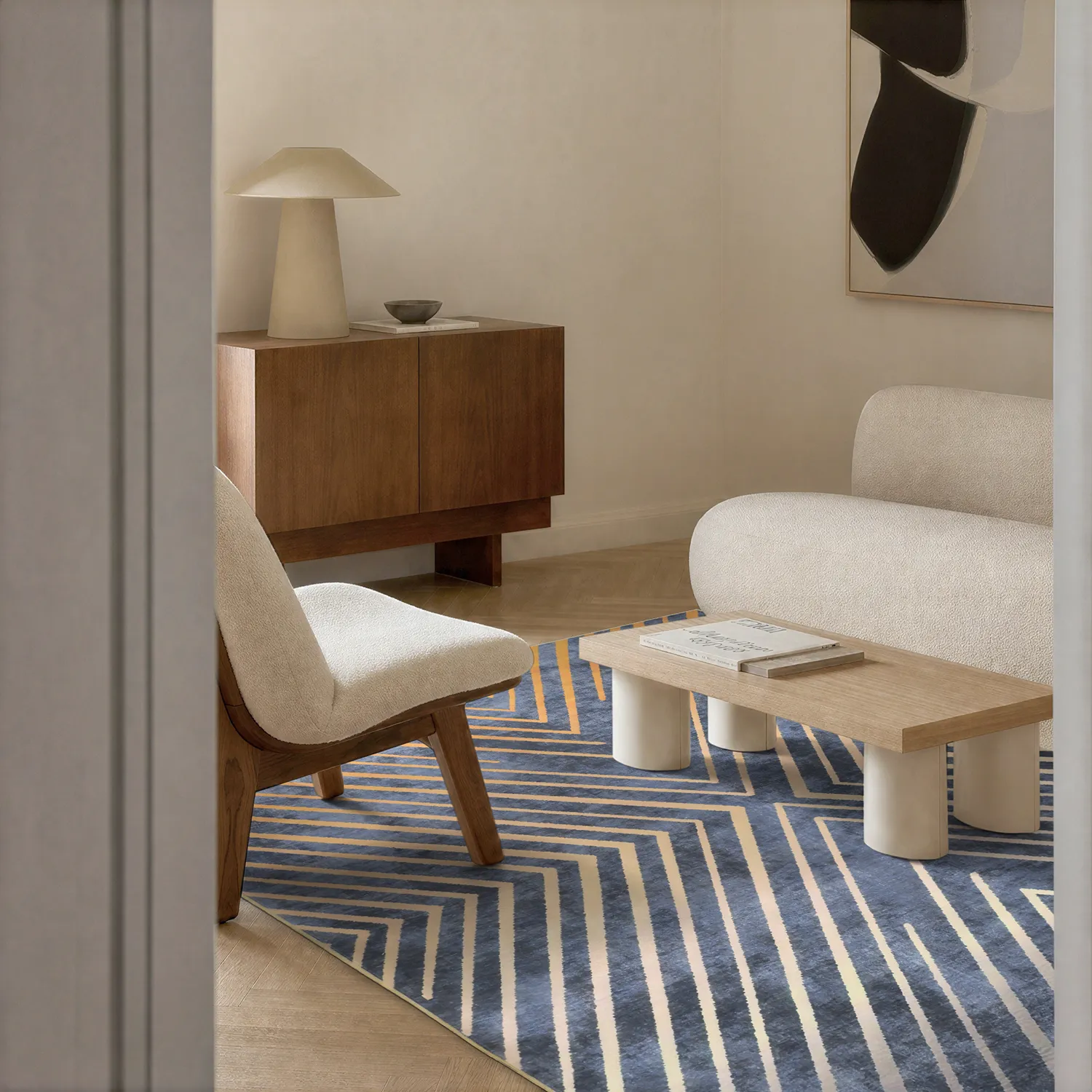 Tapis Wilton - Amorgos (nuage)