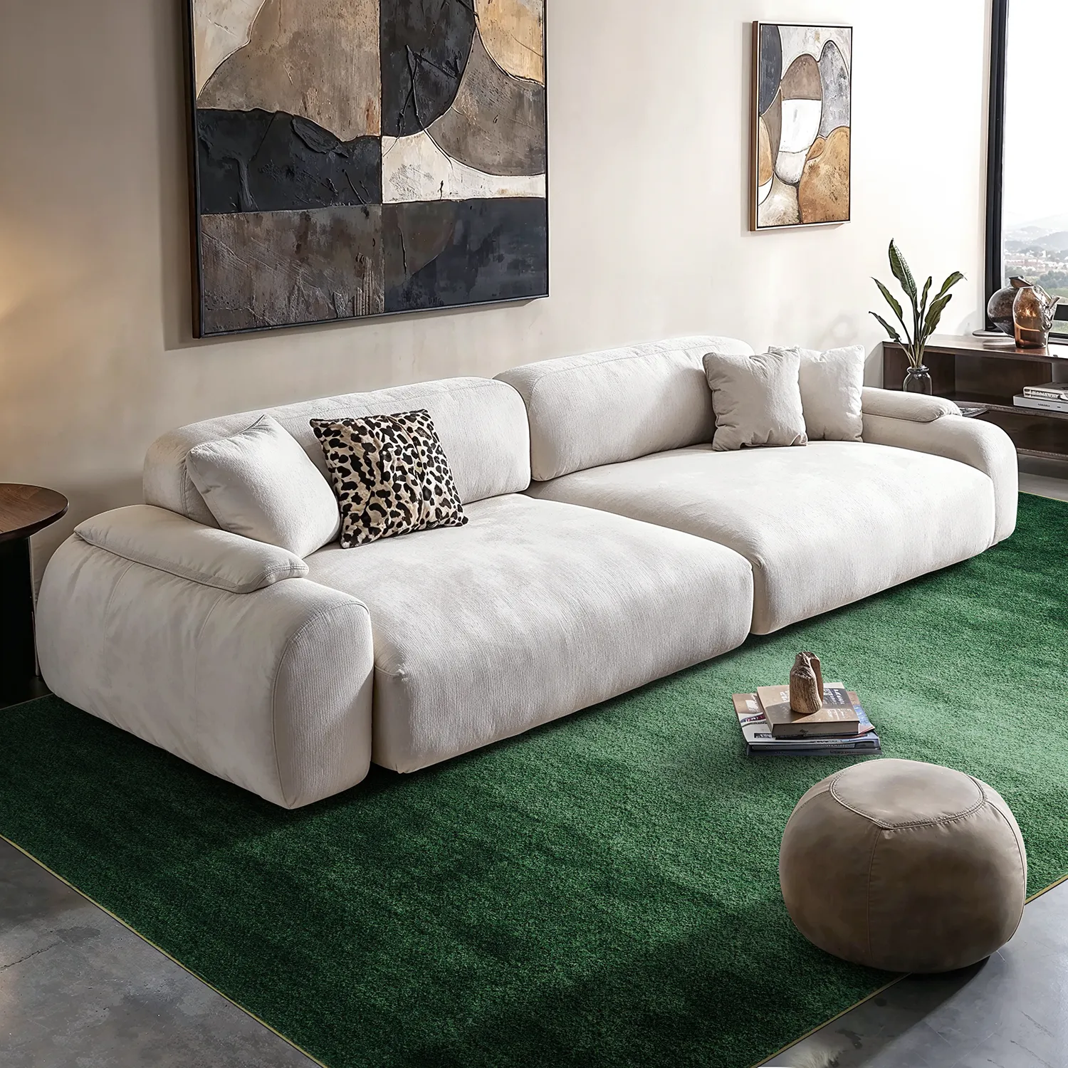 Tapis Wilton - Bacalar (vert foncé)