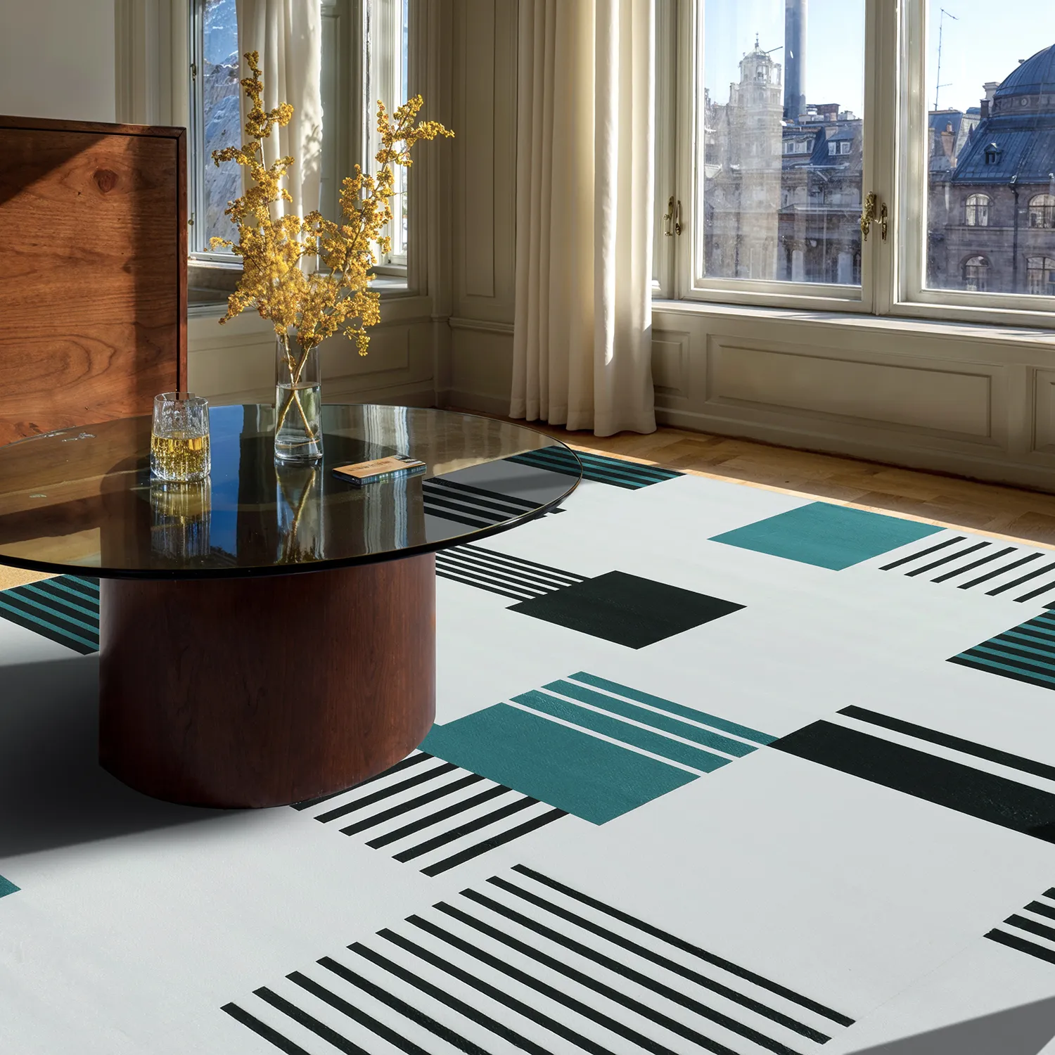 Tapis Wilton - Banff (vert)