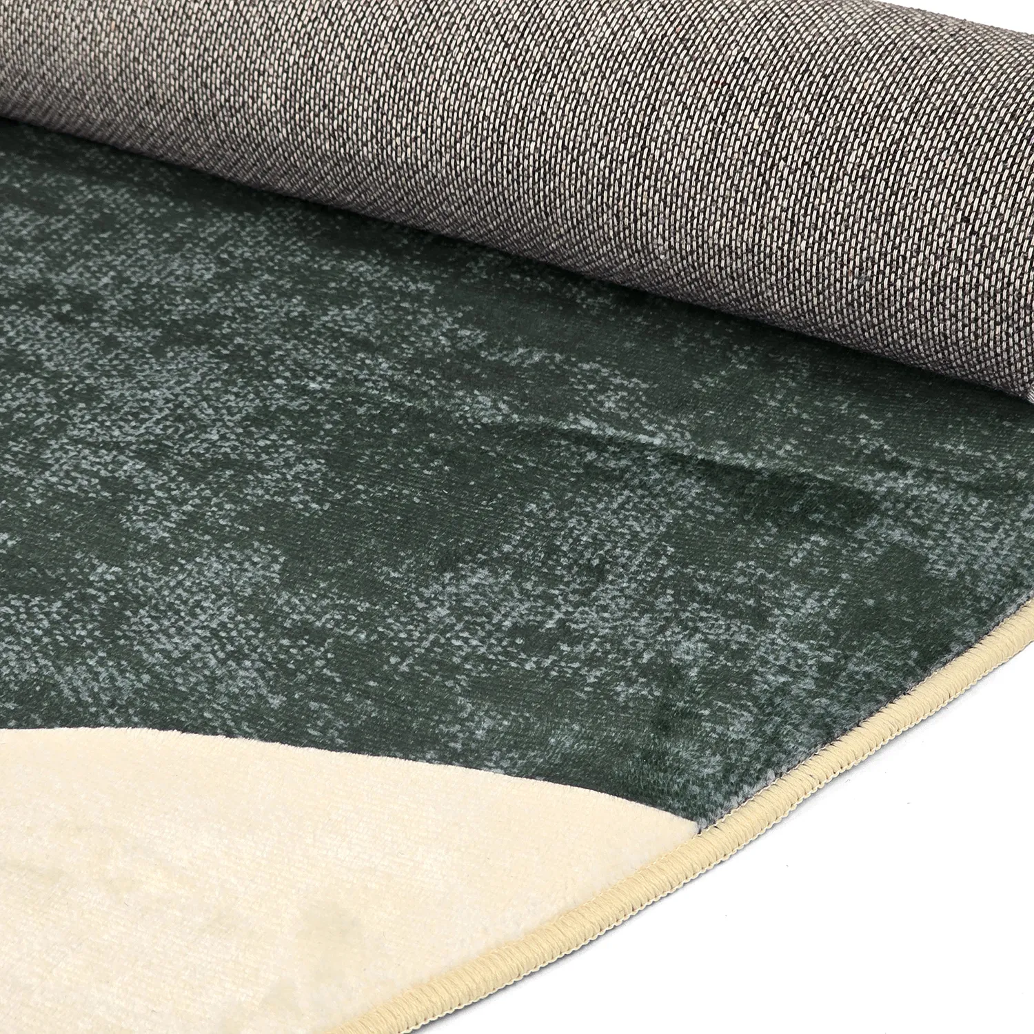 Tapis rond - Barcelona (vert)