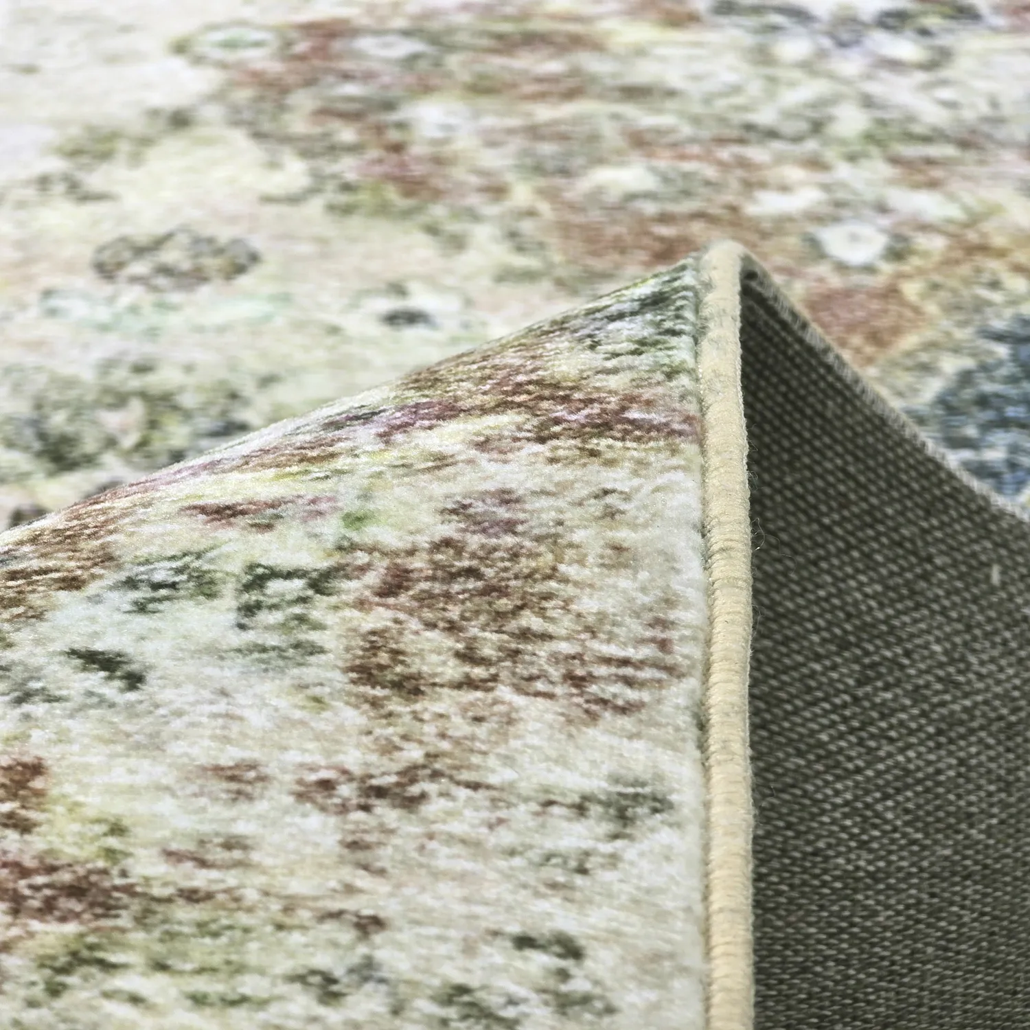 Tapis Wilton - Bohemia (vert/multicolore)