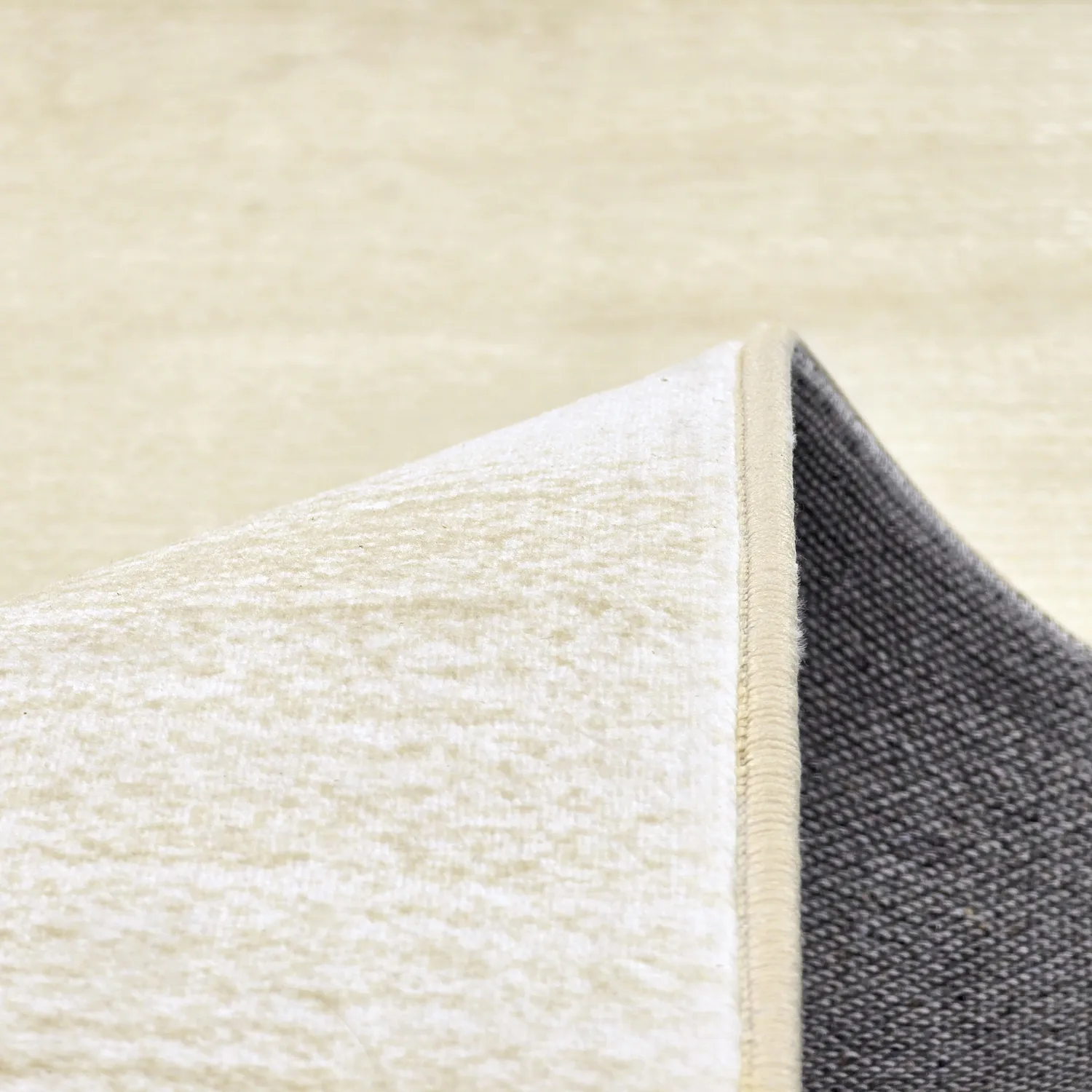 Tapis Wilton - Cara (blanc/beige)