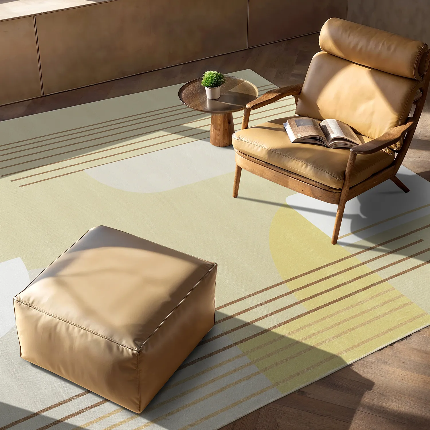 Tapis Wilton - Delft (beige/multicolore)