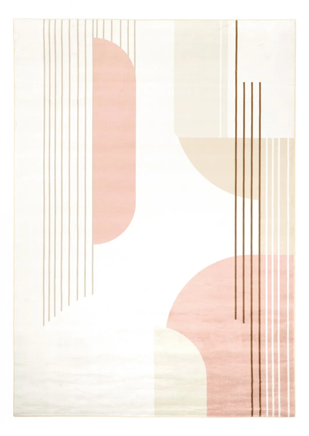 Tapis Wilton - Delft (rose/multi)