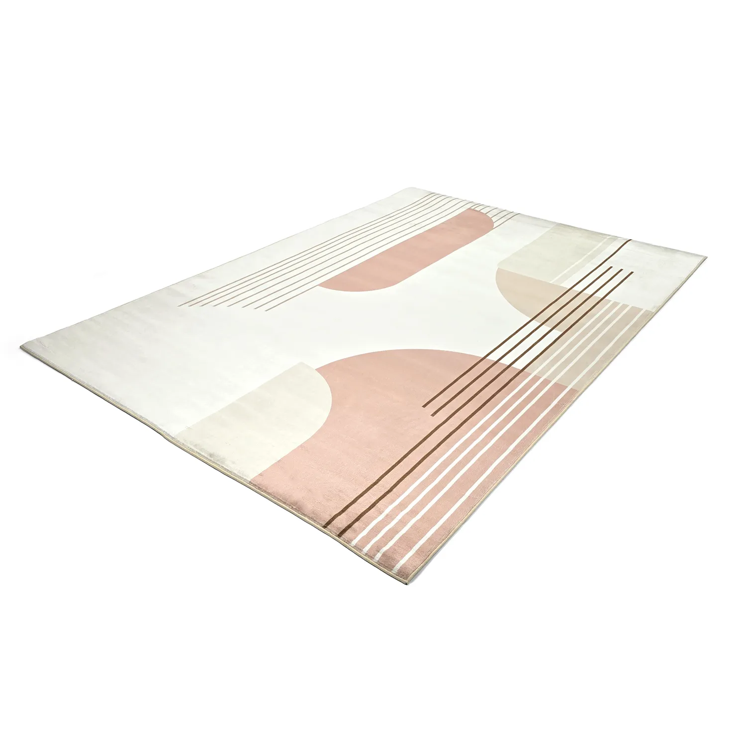 Tapis Wilton - Delft (rose/multi)