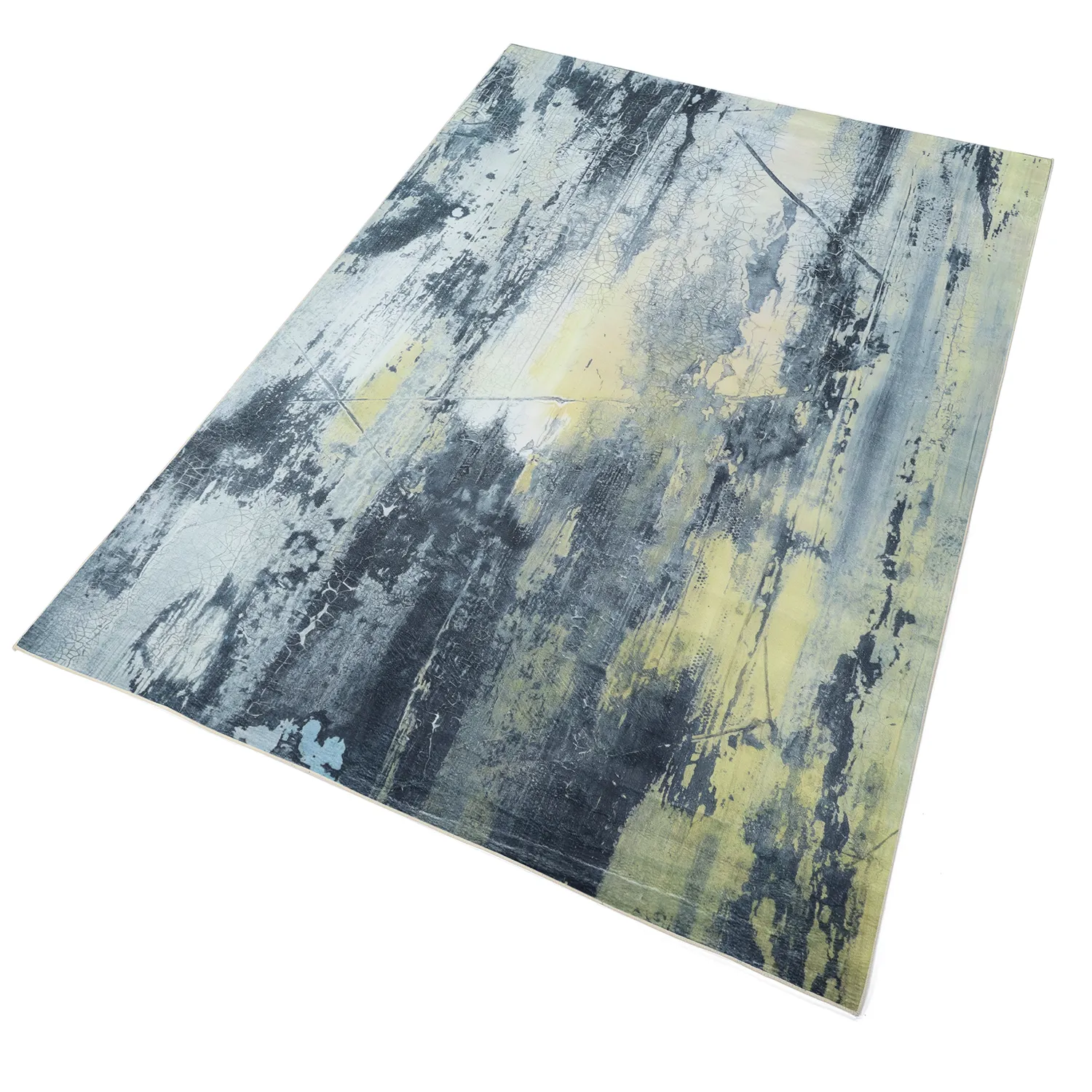 Tapis Wilton - Dolmio (noir/jaune)