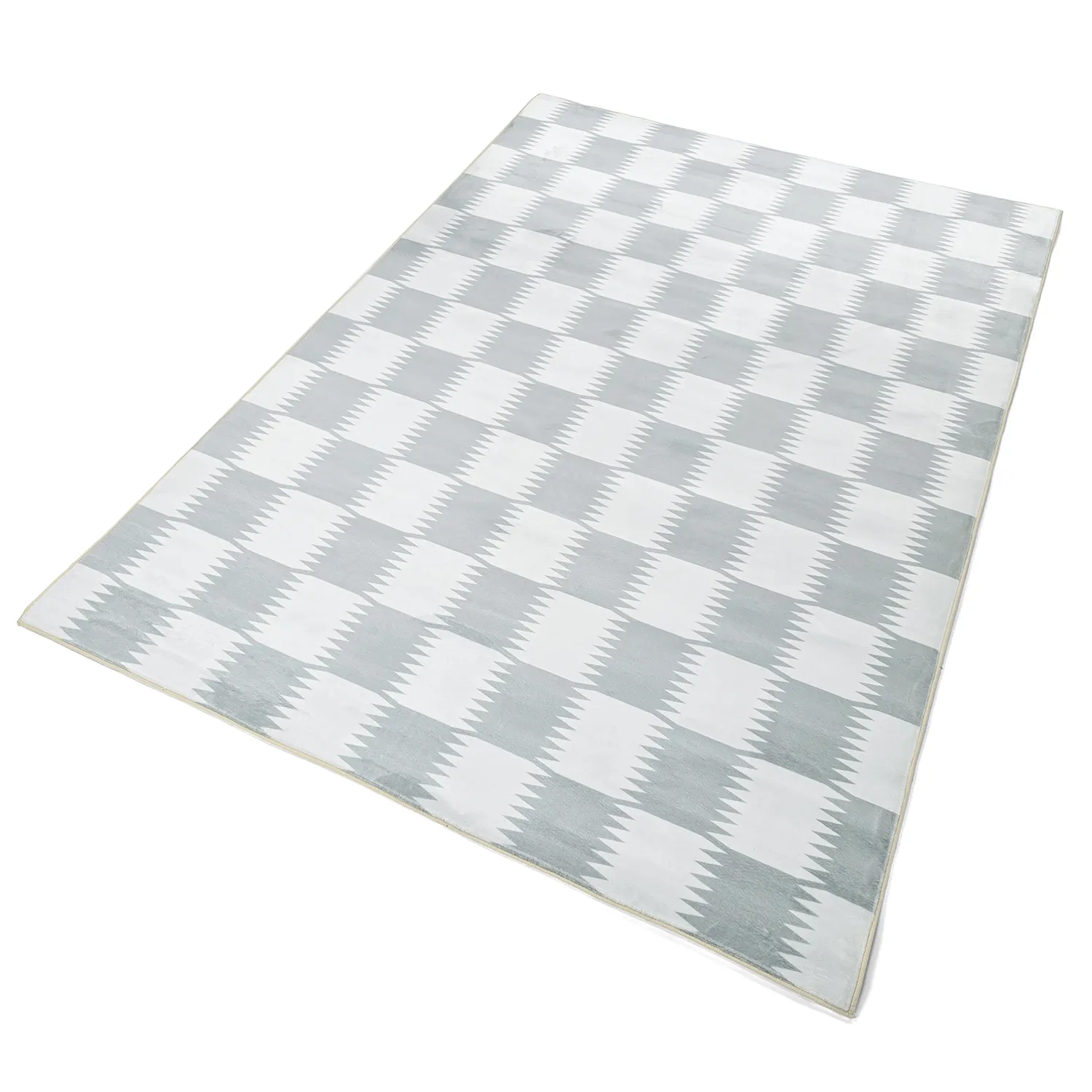 Tapis Wilton - Gobi (gris/blanc)
