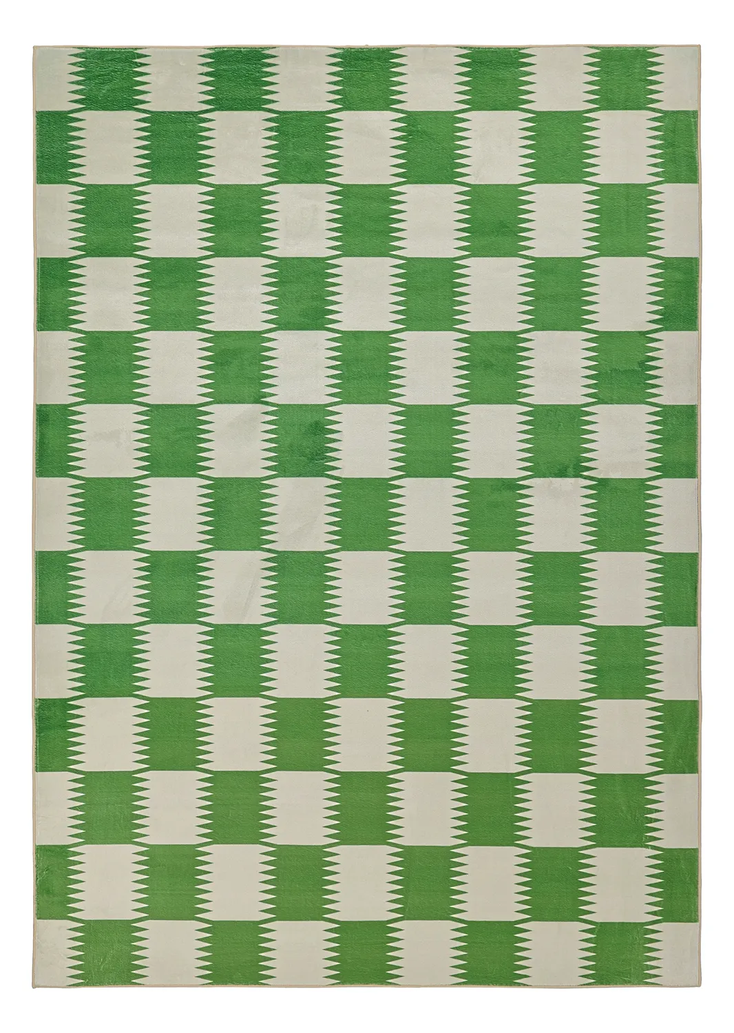 Tapis Wilton - Gobi (vert/blanc)