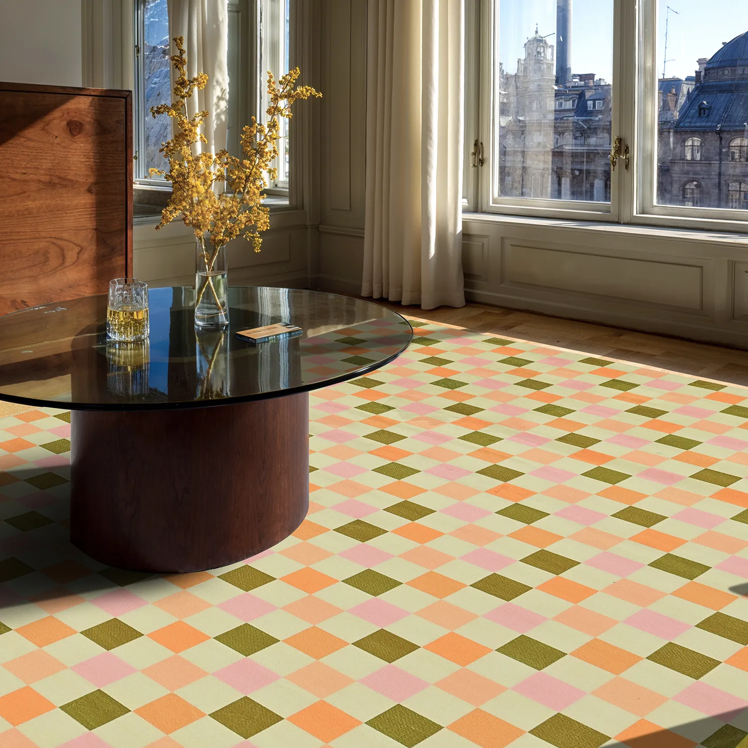 Tapis Wilton - Iola (beige/multi)