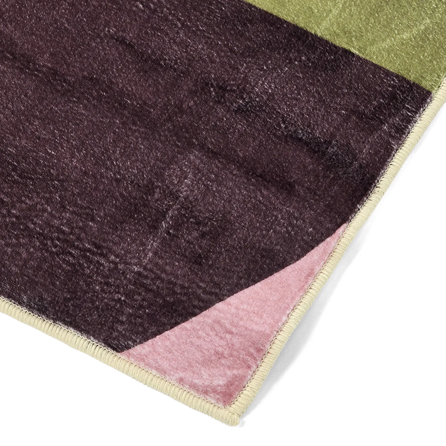 Tapis Wilton - Kalami (rose/multicolore)
