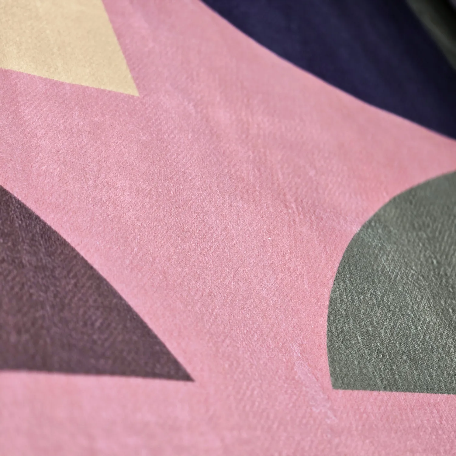 Tapis Wilton - Kalami (rose/multicolore)